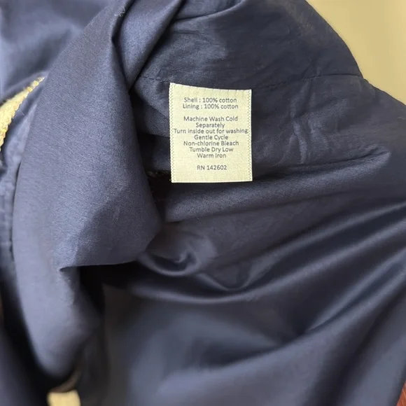 Sail to Sable Sleeveless Classic Maxi Dress | size Small | Navy & gold | EUC - Picture 11 of 11